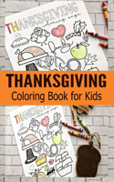 Thanksgiving Coloring Book for Kids