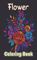 Flower Coloring Book