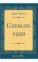 Catalog 1920 (Classic Reprint)