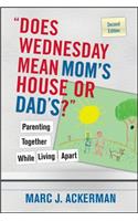 "Does Wednesday Mean Mom's House or Dad's?" Parenting Together While Living Apart