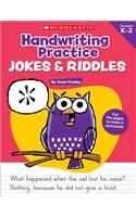 Handwriting Practice: Jokes & Riddles: 40+ Reproducible Practice Pages That Motivate Kids to Improve Their Handwriting(English)