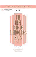 First Book of Baritone/Bass Solos - Part II: Book/Online Audio