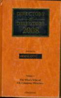 DIRECTORY OF DIRECTORS 2008