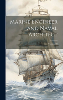 Marine Engineer and Naval Architect; Volume 20