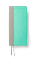 CSB Lifeway Women's Bible, Gray/Mint LeatherTouch