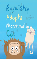Squishy Adopts Marshmallow Cat