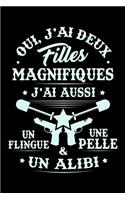 Oui, j'ai deux Filles Magnifiques. J'ai aussi un Flingue, une Pelle et un Alibi
