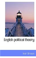 English Political Theory