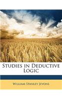 Studies in Deductive Logic