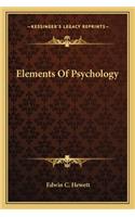 Elements of Psychology