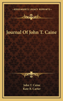 Journal Of John T. Caine