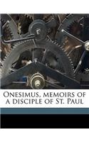 Onesimus, Memoirs of a Disciple of St. Paul