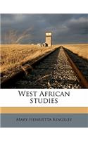 West African Studies: (English)