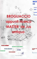 BROGLIACCIO appunti ricerca MASTER 'de Jus antiquo'
