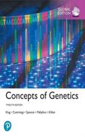Concepts of Genetics, Global Edition  + Mastering Genetics with Pearson eText