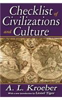 Checklist of Civilizations and Culture