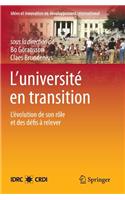 L Universit En Transition: L Volution de Son R Le Et Des D Fis Relever