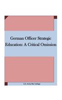 German Officer Strategic Education