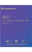 2017 California 5 Hour Tax Law