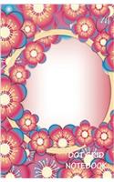 Dot Grid Notebook: Sakura Pattern: 120 Dot Grid Pages, (5.5 X 8.5) Inches