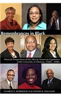Remembrances in Black