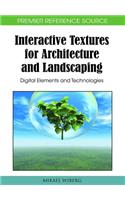 Interactive Textures for Architecture and Landscaping: Digital Elements and Technologies
