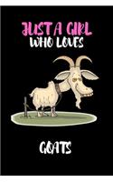 Just A Girl Who Loves Goats