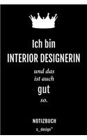 Notizbuch für Interior Designer / Interior Designerin