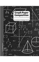 Graph Paper Composition: Quad Ruled 4x4 - 100 Pages - Large 8.5"X11" - Grid Paper Notebooks for Students(89 Cool Notebooks)