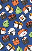 Sushi Gift - Sushi Journal: kawaii sushi notebook, sushi book, sushi gifts for women, sushi kids gift, sushi gifts for kids, sushi birthday party, sushi birthday gift, kawaii s