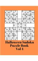 Halloween Sudoku Puzzle Book Volume 4