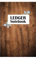 Ledger Notebook: Expense Tracker - Account Book for Small Business Record and Tracker