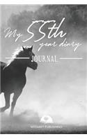 My 55th Year Diary Journal - Build your personal encyclopedia of your life - 600 pages lined pages to write your own story. 6' x 9' format.: Build your own encyclopedia of your life