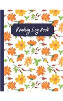 Reading log book: Reading Journal to keep track of your read books / gift for Girl and women readers