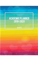 Academic Planner 2019-2020 8.5 x 11