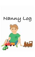 Nanny Log: Baby Log, Parents or Day Care Provider Can Track Daily Feeding, Diaper Changes - Sleep Time - Emergency Contacts - Fun with Trains