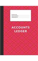 Accounts Ledger: Simple Accounts Ledger for Home or Business(15 Simple Accounts Ledger 8.5 X 11)