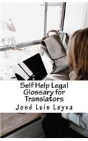 Self Help Legal Glossary for Translators