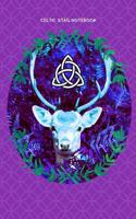Celtic Stag Notebook