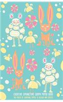 Creative Springtime Graph Paper Book