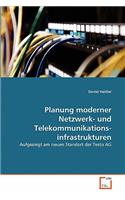 Planung moderner Netzwerk- und Telekommunikationsinfrastrukturen