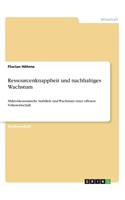 Ressourcenknappheit und nachhaltiges Wachstum
