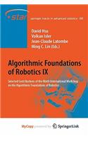 Algorithmic Foundations of Robotics IX: (English)