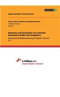 Erkennen und Auswerten von rotierten Datamatrix-Codes mit Perspektive