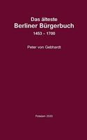 älteste Berliner Bürgerbuch 1453 - 1700