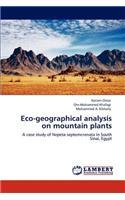 Eco-Geographical Analysis on Mountain Plants
