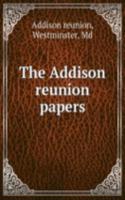 Addison reunion papers