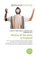 History of the Jews in England: (English)