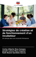 Stratégies de création et de fonctionnement d'un incubateur
