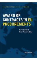 Award of Contracts in EU Procurements